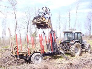 Rimorchi forestali - Rimorchio forestale monoasse - FS60G