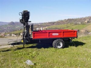 Rimorchi forestali - Rimorchio forestale monoasse - TR56G
